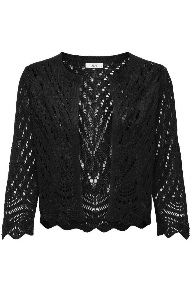 JDYSUN 3/4 CROPPED CARDIGAN KNT NOO 15184486 BLACK